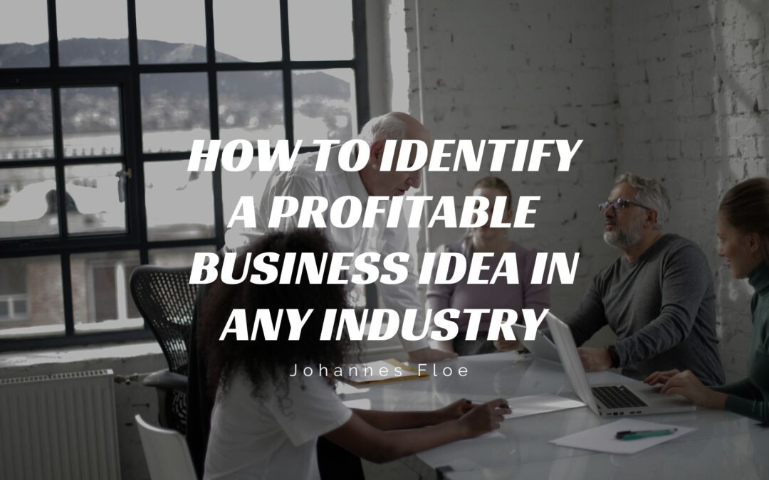 How to Identify a Profitable Business Idea in Any Industry